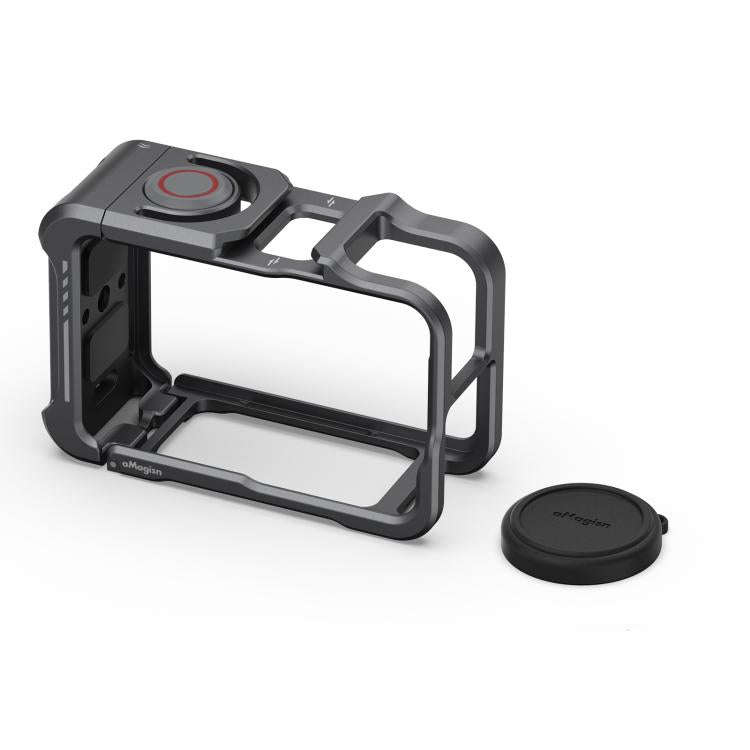 For DJI OSMO Action 5 Pro /4/3 aMagisn Metal Camera Cage2.0 Quick Release Protective Frame with S...