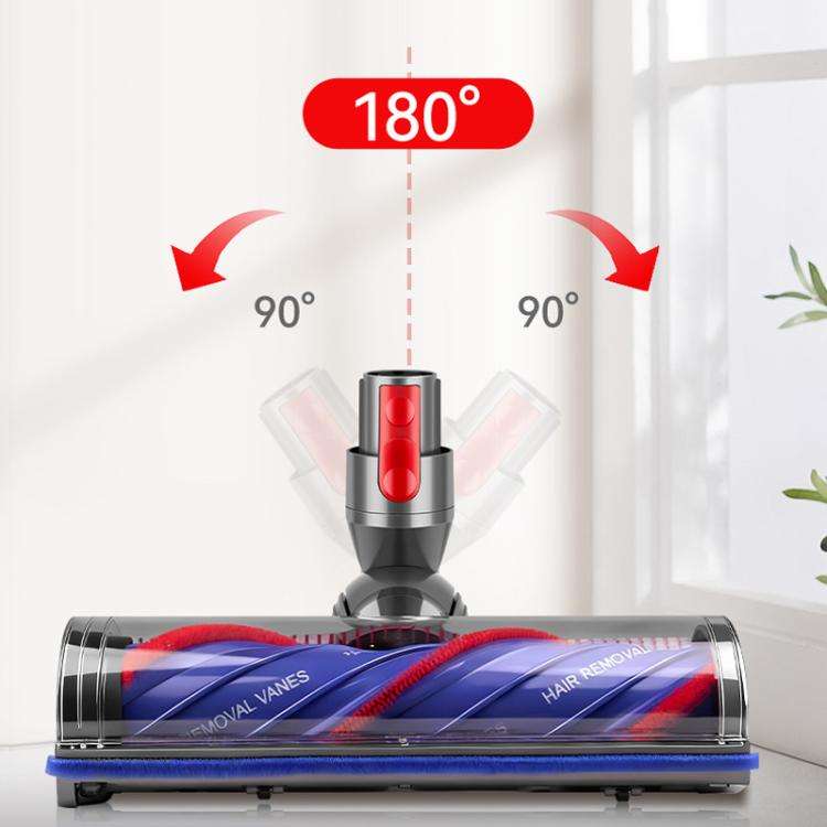 For Dyson V7 / V8 / V10 / V11 / V15 Vacuum Cleaner Direct Drive Brush Head Anti-Tangle Roller(Gray)