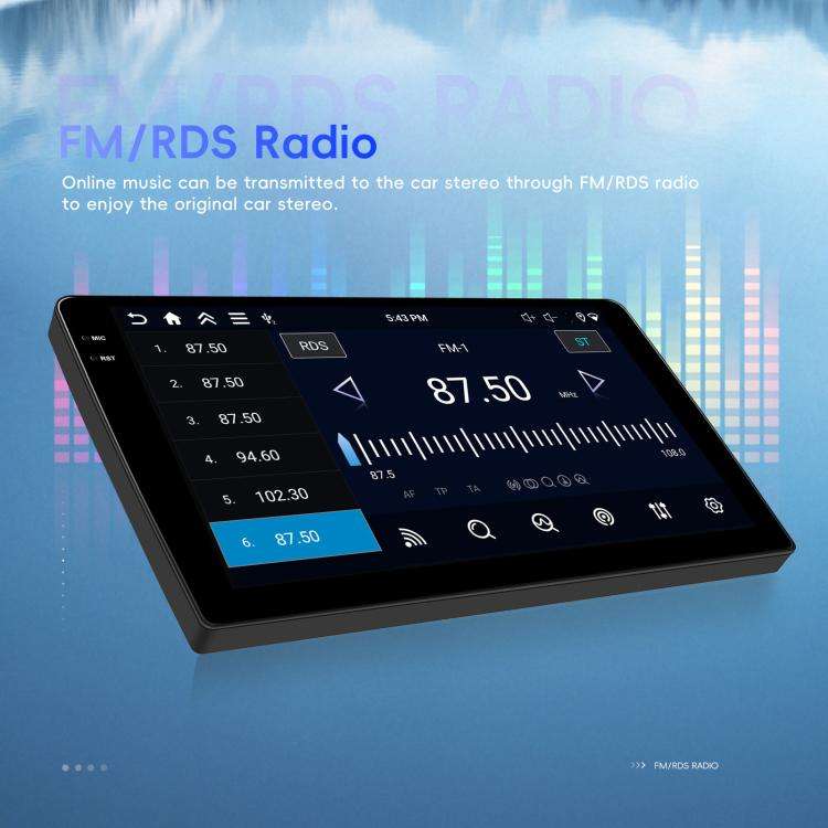 For Honda Civic US Left Hand Drive Android Car Central Control Screen Navigation Bluetooth Player...