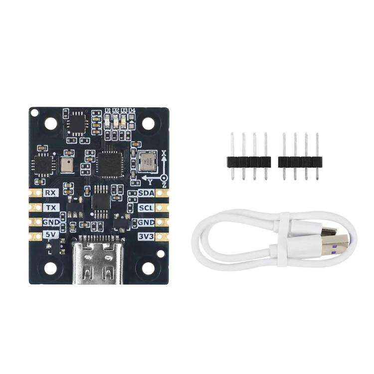YAHBOOM 10-axis IMU Sensor Module AHRS Support ROS1 ROS2 for Jetson Raspberry Pi