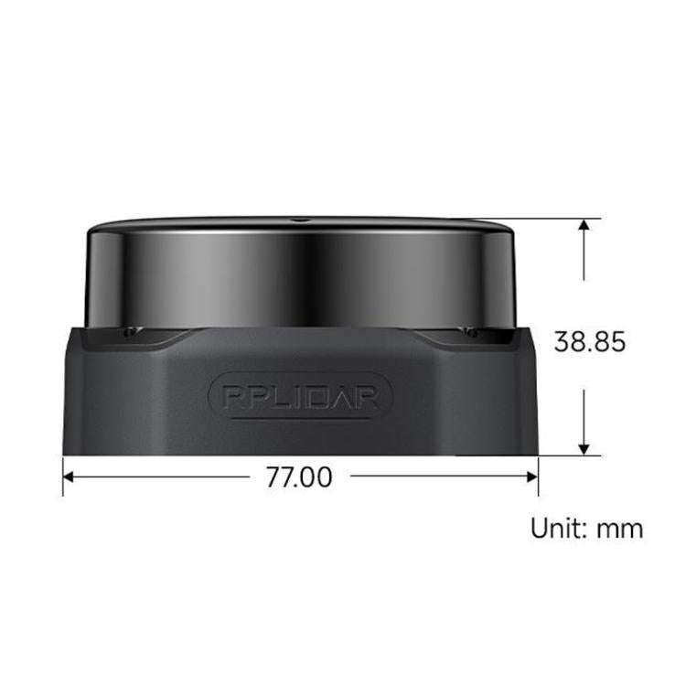 WAVESHARE RPLIDAR High-Performance Compact-size DTOF Lidar, Support UART Port / Ethernet Port Com...