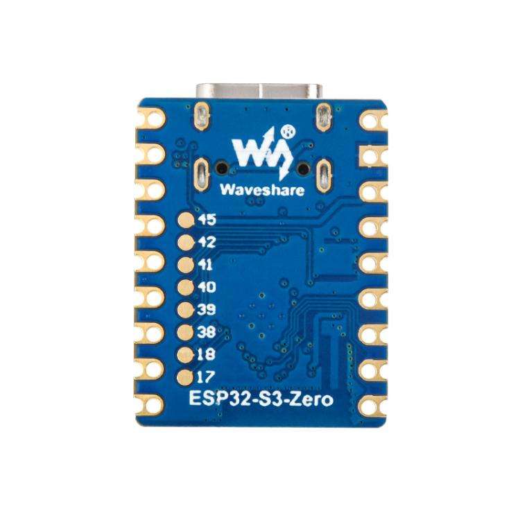 WAVESHARE 2.4GHz Wi-Fi Mini Development Board Based ESP32-S3 Dual-Core Processor, Specification: ...
