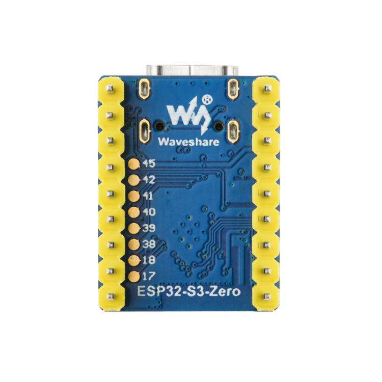 WAVESHARE 2.4GHz Wi-Fi Mini Development Board Based ESP32-S3 Dual-Core Processor, Specification: ...