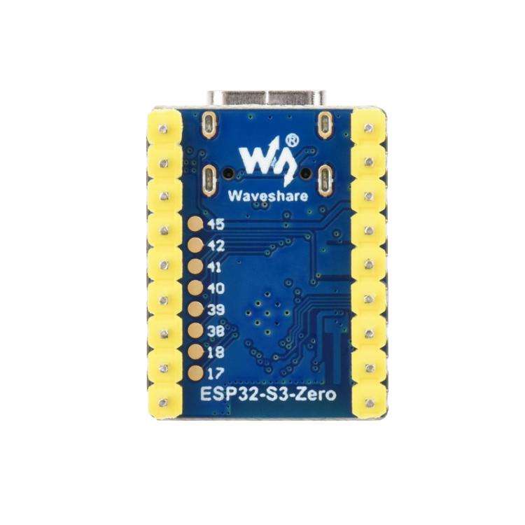 WAVESHARE 2.4GHz Wi-Fi Mini Development Board Based ESP32-S3 Dual-Core Processor, Specification: ...
