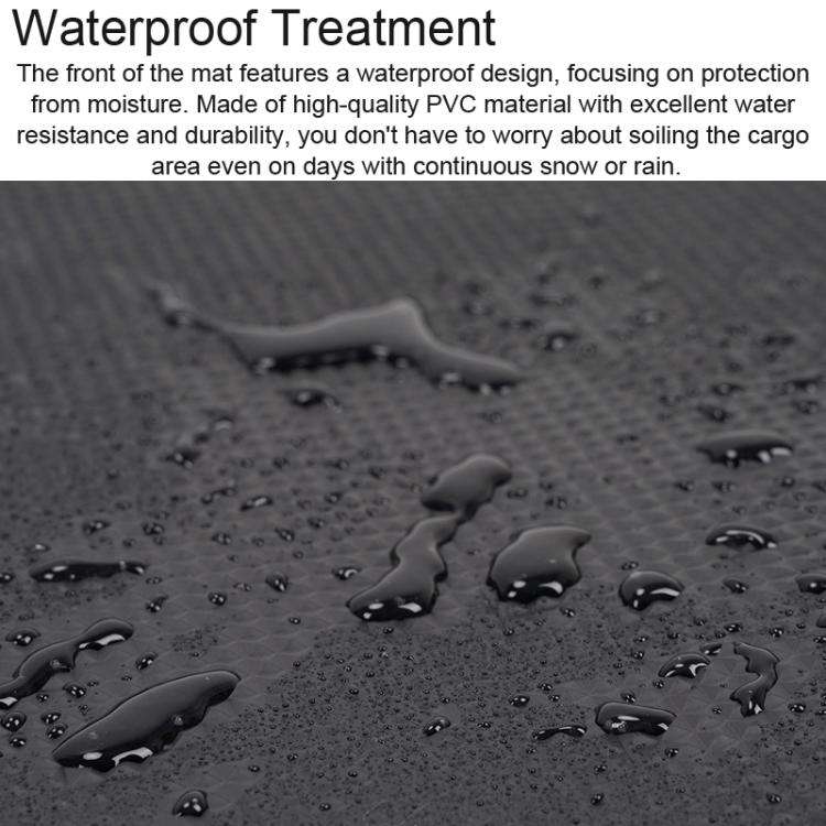 For 2018+ Suzuki Jimny Waterproof Non-Slip PVC Trunk Mat(120x75cm)