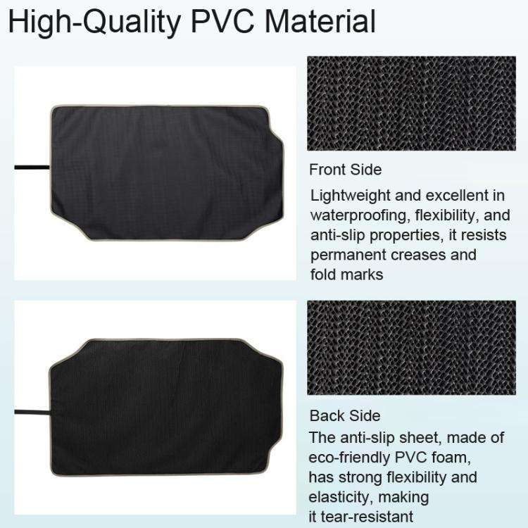 For 2018+ Suzuki Jimny Waterproof Non-Slip PVC Trunk Mat(120x75cm)