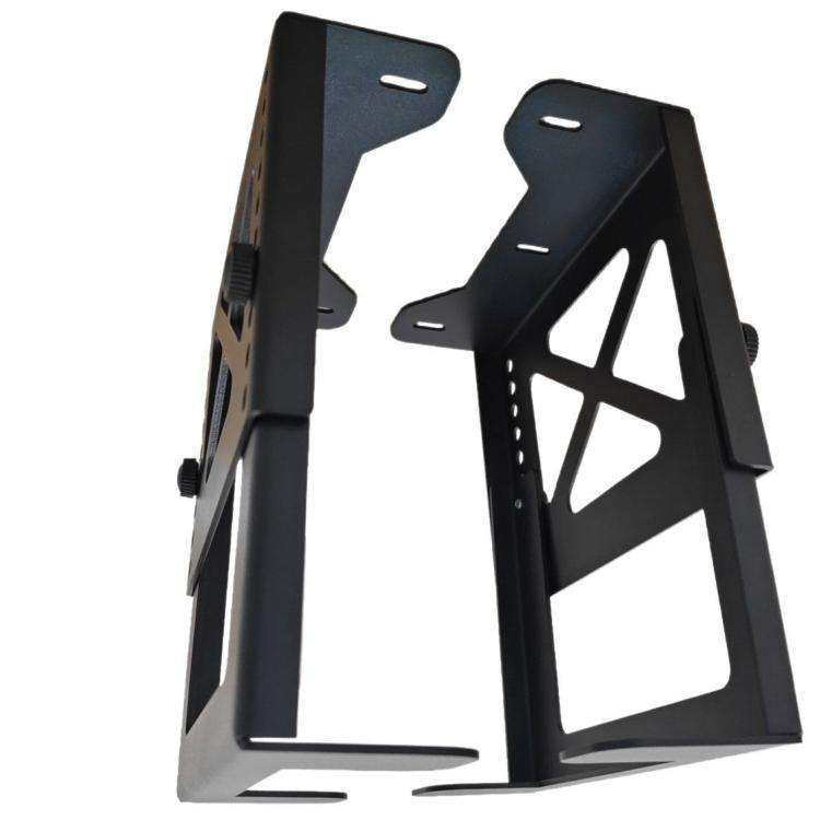 Adjustable Under Desk Mount Metal Holder for NAS, PC, Mini Computer, PS5 Gaming Console Space-Sav...