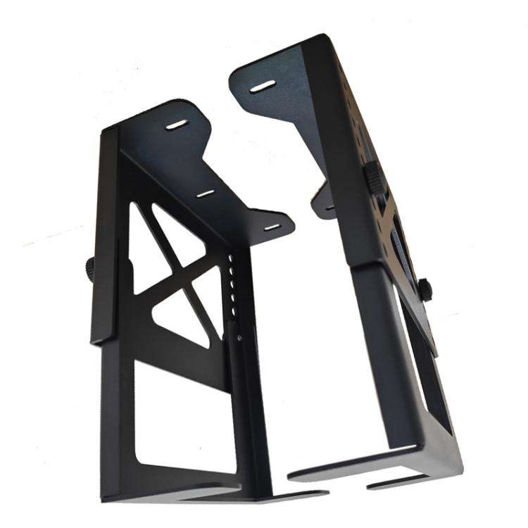 Adjustable Under Desk Mount Metal Holder for NAS, PC, Mini Computer, PS5 Gaming Console Space-Sav...