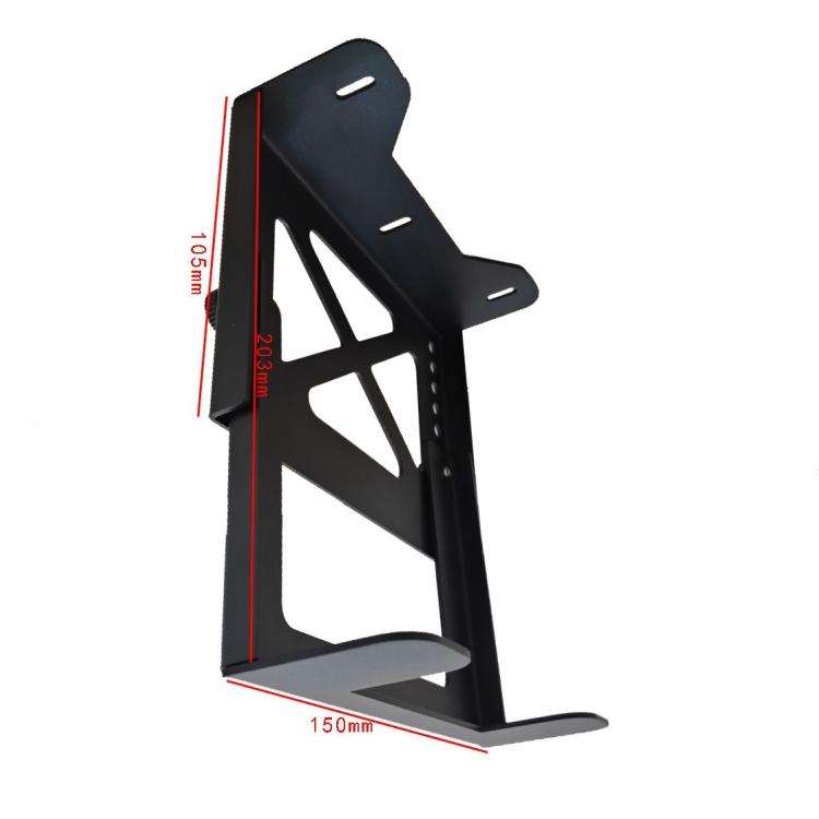 Adjustable Under Desk Mount Metal Holder for NAS, PC, Mini Computer, PS5 Gaming Console Space-Sav...