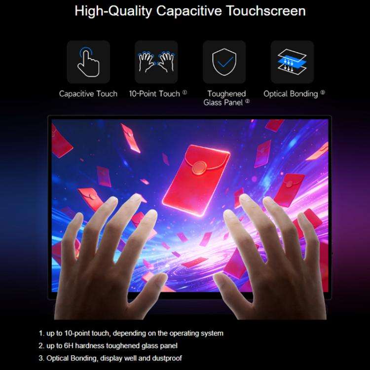 WAVESHARE 16 Inch 2K RHD Portable Touchscreen IPS Panel With Magnetic Protective Case(2560x1600)