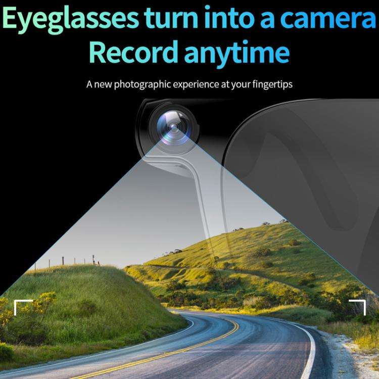 CY01 Smart Glasses Support 8MP Video Recording, AI Simultaneous Translation & Human Recognition, ...
