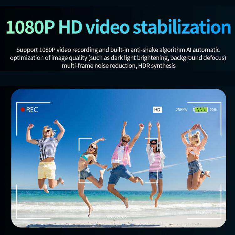CY01 Smart Glasses Support 8MP Video Recording, AI Simultaneous Translation & Human Recognition, ...