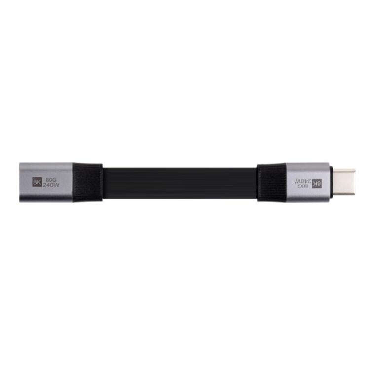 WAVESHARE USB4 V2.0 Type-C Extension Cable 80Gbps High-Definition Video Transmission, Version: St...