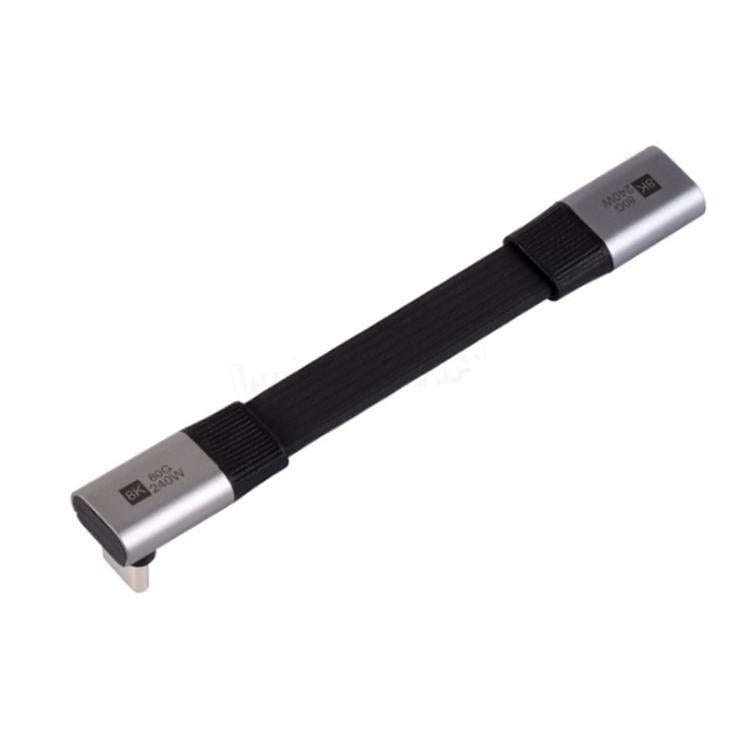WAVESHARE USB4 V2.0 Type-C Extension Cable 80Gbps High-Definition Video Transmission, Version: 90...