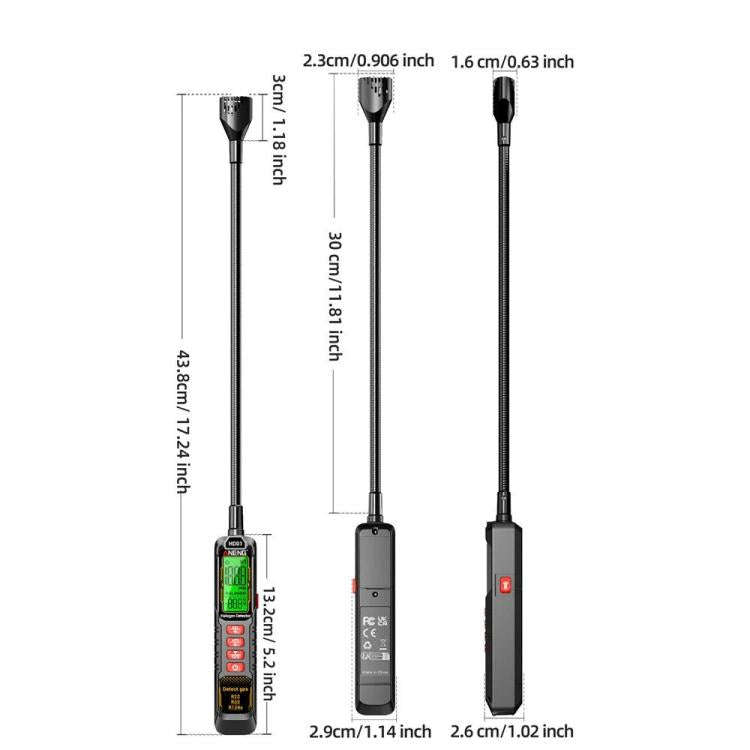 ANENG Air Conditioner Refrigerant Car Halogen Leak Detector, Specification: Battery