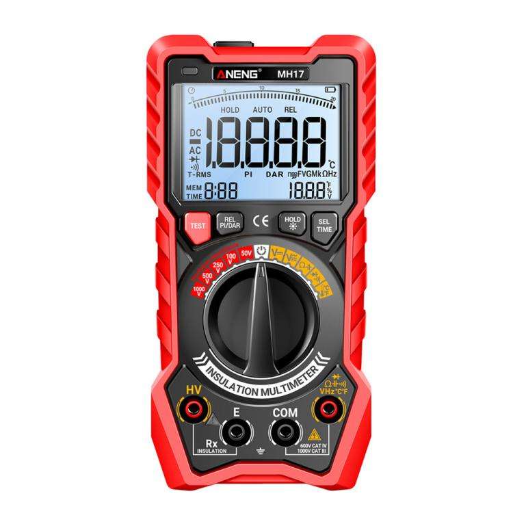 ANENG 1000V Insulation Resistance Tester Digital Megohmmeter(MH17)