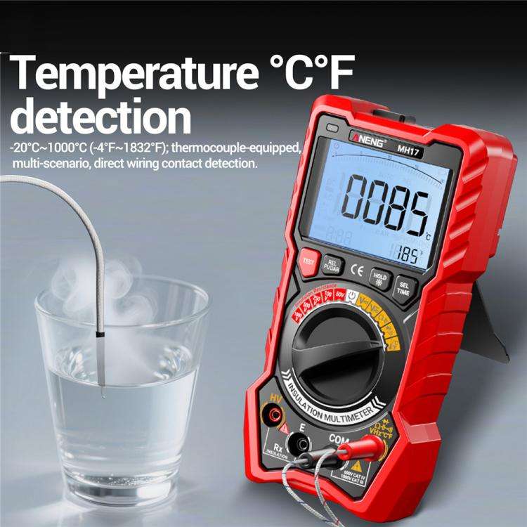 ANENG 1000V Insulation Resistance Tester Digital Megohmmeter(MH17)