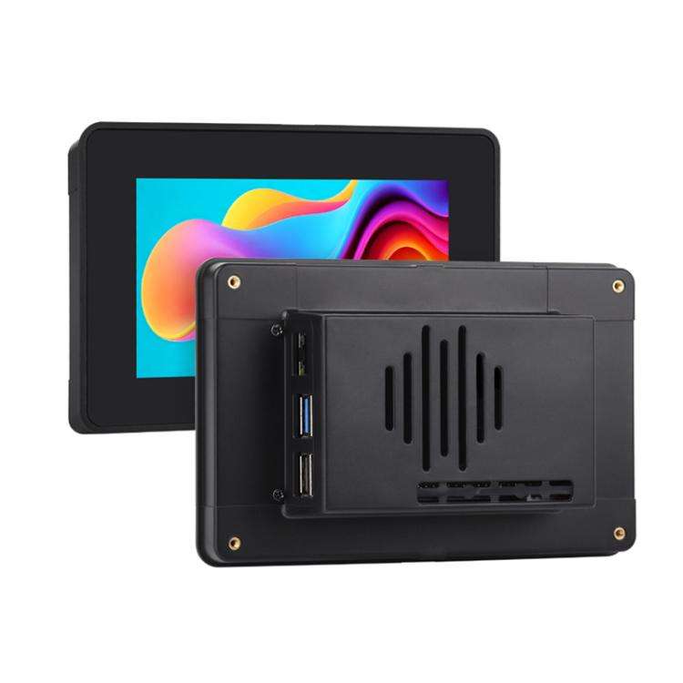 WAVESHARE 5-Inch DSI Capacitive Touchscreen IPS Tempered Glass Panel, Specification: With Case