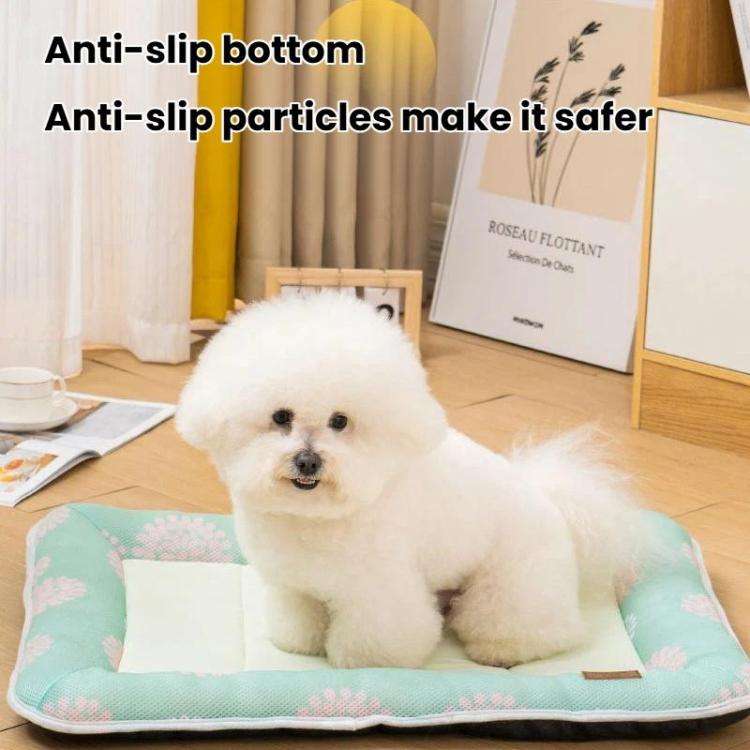Yixing Pet Summer Cooling Mat Breathable Universal Dog Bed Pad, Size: S