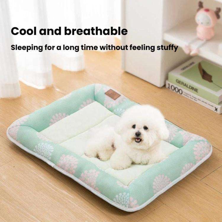 Yixing Pet Summer Cooling Mat Breathable Universal Dog Bed Pad, Size: L