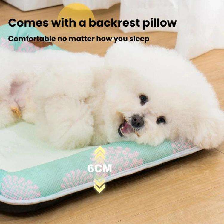 Yixing Pet Summer Cooling Mat Breathable Universal Dog Bed Pad, Size: S