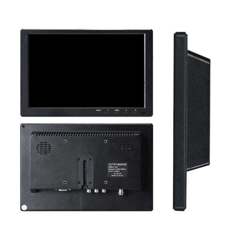10 Inch with 25mm Mounting Bar Industrial Grade IPS Microscope Monitor, US Plug