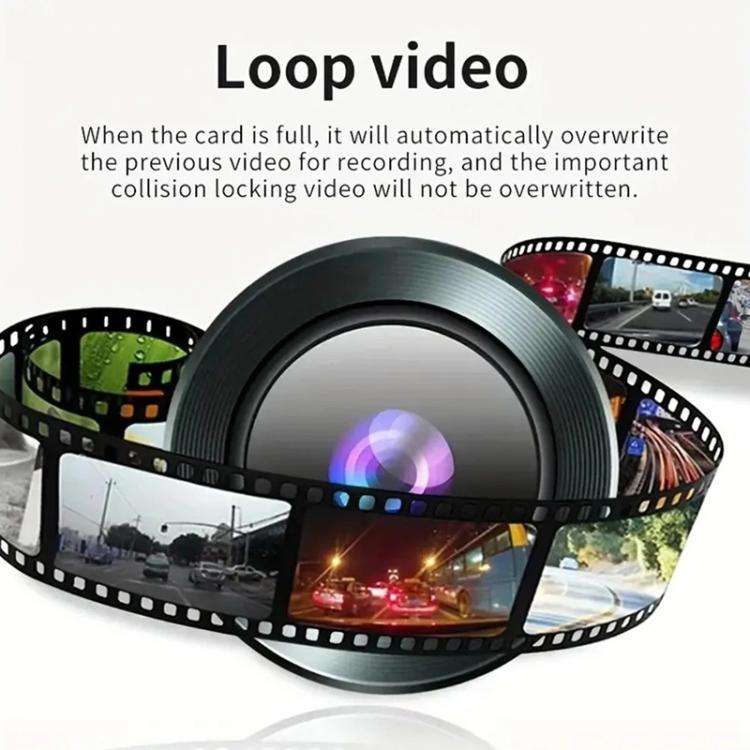 1080P High-Definition Infrared Night Vision Car DVR, Specifications: Front + Left + Right + Rear ...