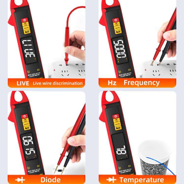 BSIDE UX1 High Precision Smart Clamp Meter AC/DC 100A 6000-Count Multimeter