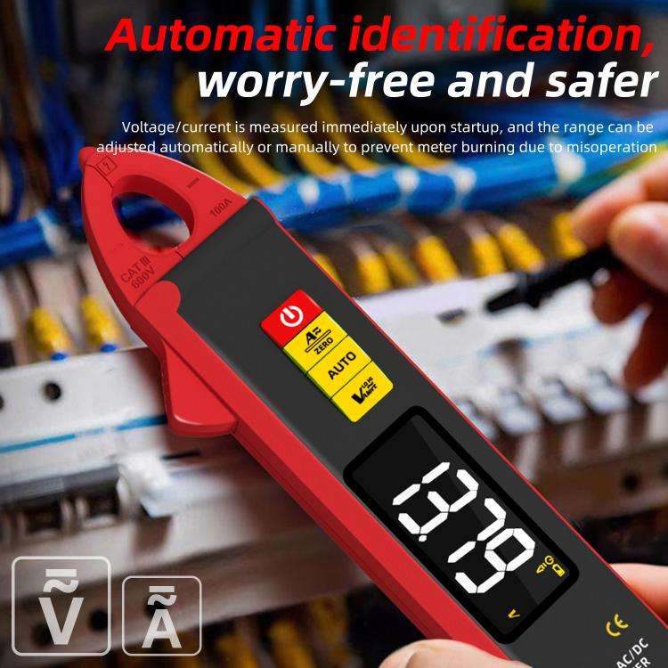 BSIDE UX1 High Precision Smart Clamp Meter AC/DC 100A 6000-Count Multimeter