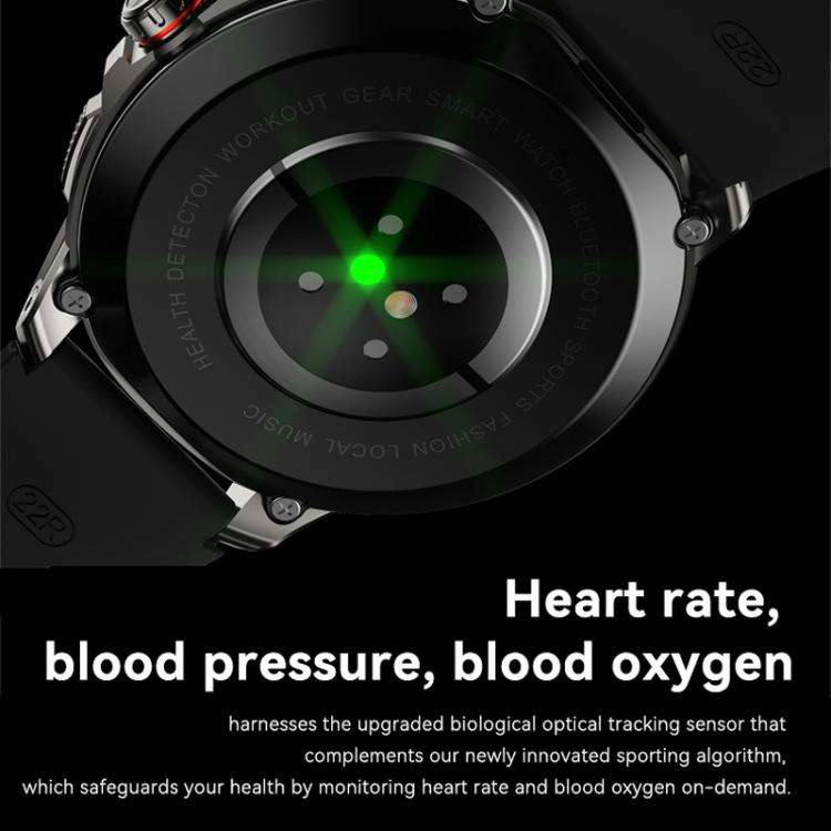 5G SIM Card Global Roaming Dual-System Outdoor Photography Smartwatch(Silver 3+32G)