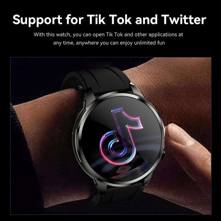 5G SIM Card Global Roaming Dual-System Outdoor Photography Smartwatch(Silver 3+32G)