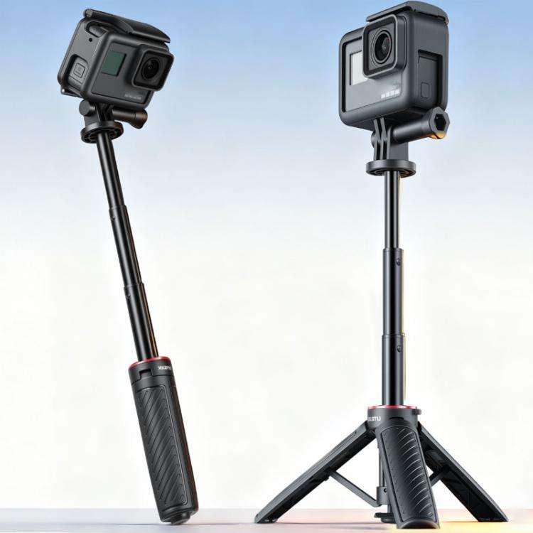 XILETU XS-22 Automatic Pop-Up Mini Tripod Selfie Stick 13-30cm Adjustable Extendable Monopod for ...
