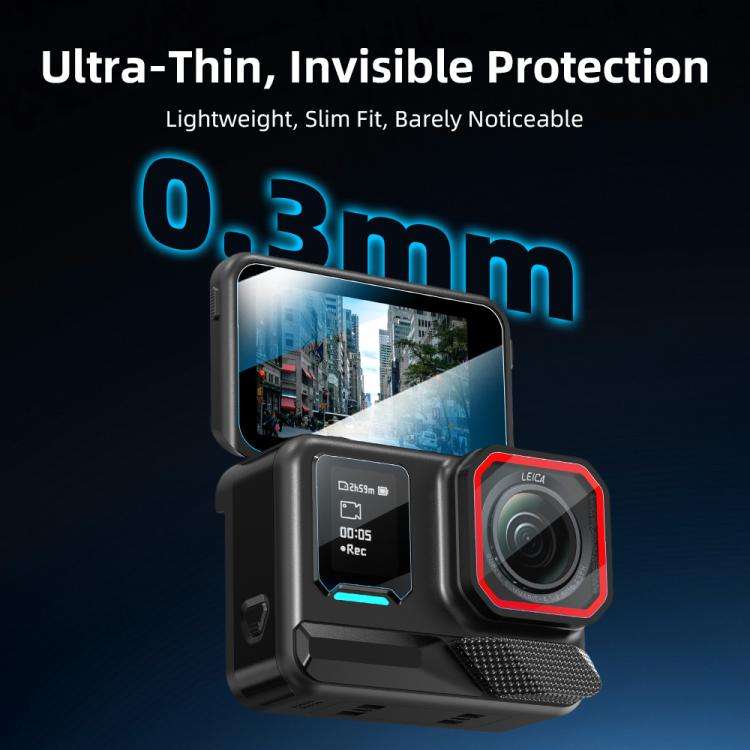 For Insta360 Ace Pro 2 Flymile Tempered Glass Screen Protector(1set)