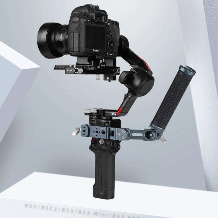 XILETU Adjustable Angle Handle Grip For DJI RS 4 Mini/RS 4 Pro/RS 4/RS 3 Mini/RS 3 Pro/RS 2 Stabi...