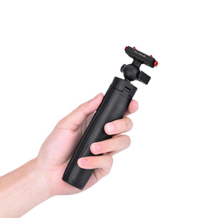 For Insta360 Ace Pro 1 / 2 / ACE / X5 Flymile Quick-Release Selfie Extension Tripod(Black)