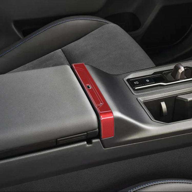 For Toyota RAV4 Car Armrest Box Decorative Trim Strip(Carbon Fiber)