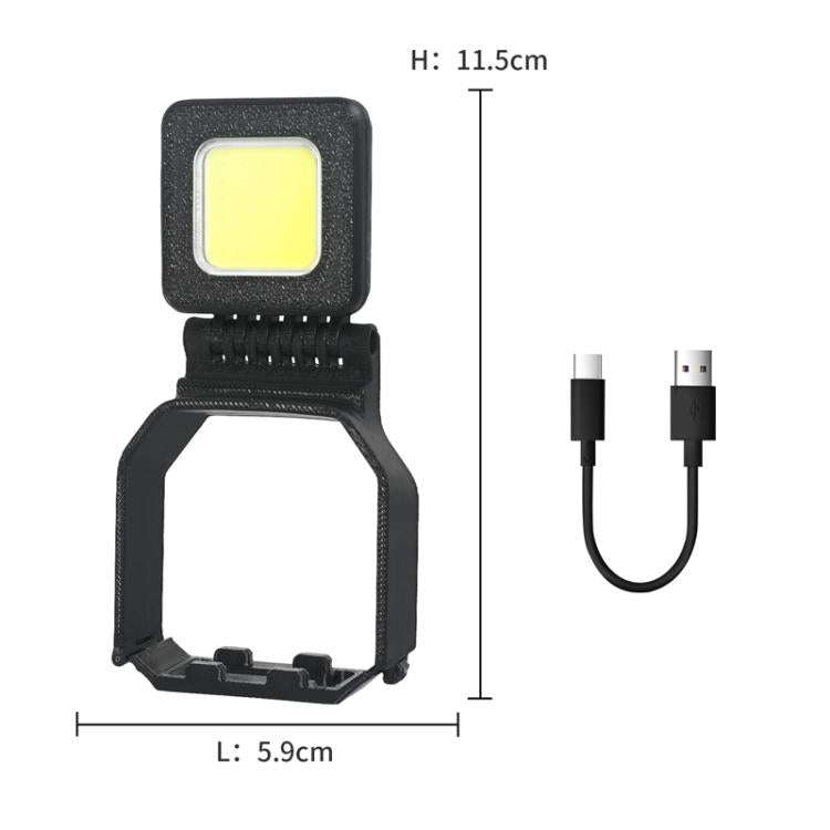 For DJI Mini 4 Pro Ultra Bright Night Flight Light 180-degree Adjustable LED Searchlight with 3 L...