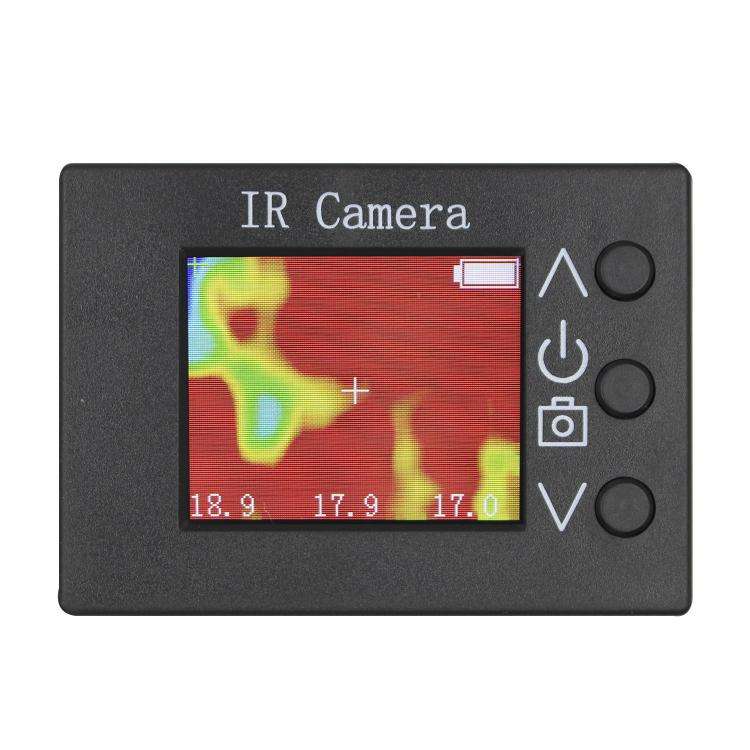 MLX90640 1.8-Inch LCD Digital Infrared Thermal Imager DIY Inspection Tool(Black)
