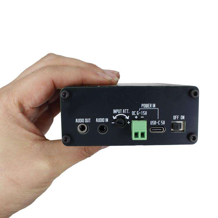 Digital Noise Suppressor (NR) With DSP Shortwave + Speaker(Black)