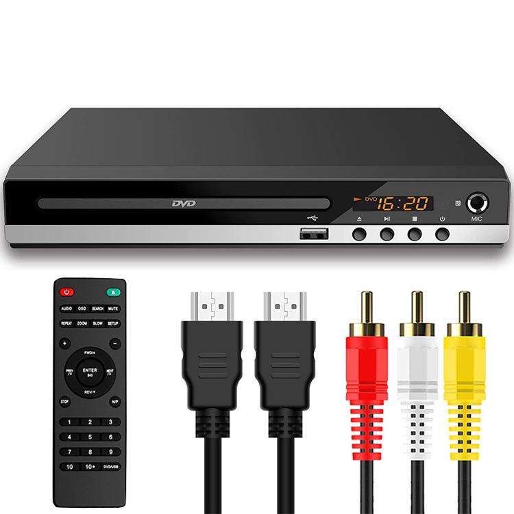 Home VCD/DVD High-Definition Eye-Friendly Disc Player(UK Plug)