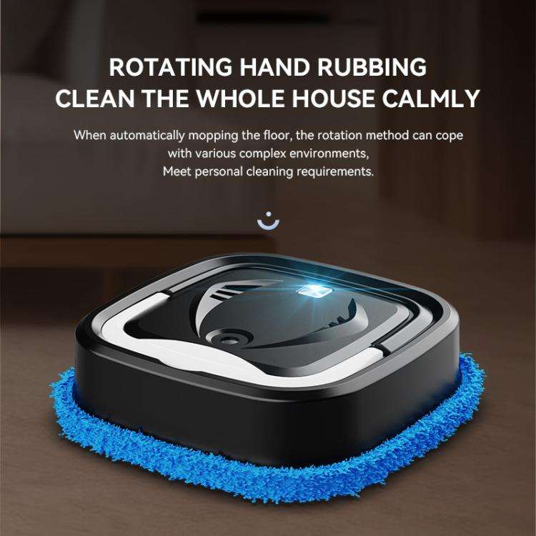 P6 Mini Rechargeable Household Floor Sweeping Robot Smart Multifunctional Floor Mop Cleaner, Spec...