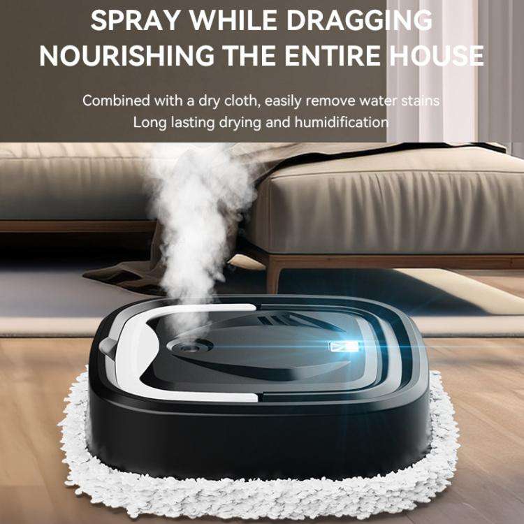 P6 Mini Rechargeable Household Floor Sweeping Robot Smart Multifunctional Floor Mop Cleaner, Spec...