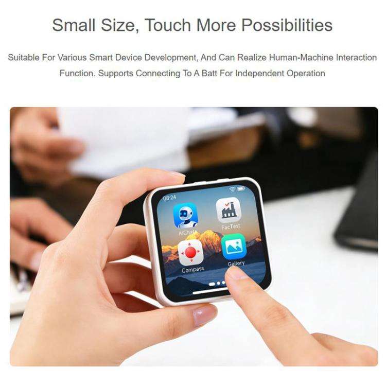 Waveshare 34201 ESP32-C6 2.16 Inch AMOLED Display Touch Screen Development Board Supports Dual Mi...