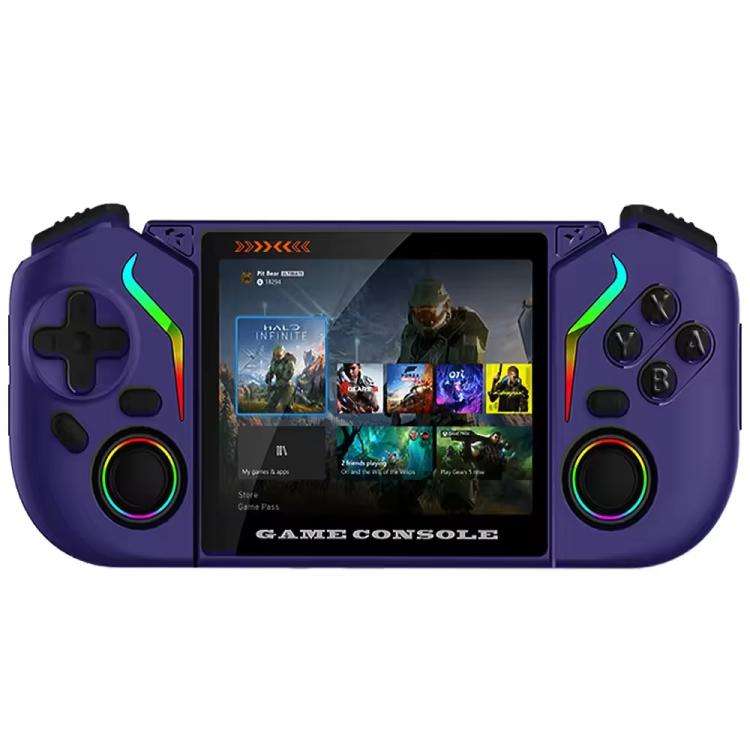 X95 Pro Android 9.0 Handheld Game Console, 3.5 Inch IPS Screen Retro Game Player Support WiFi Vid...