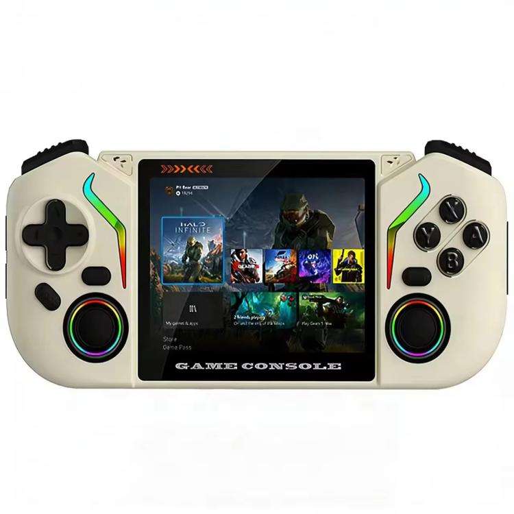 X95 Pro Android 9.0 Handheld Game Console, 3.5 Inch IPS Screen Retro Game Player Support WiFi Vid...