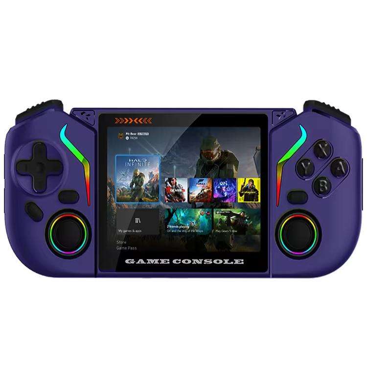 X95 Pro Android 9.0 Handheld Game Console, 3.5 Inch IPS Screen Retro Game Player Support WiFi Vid...