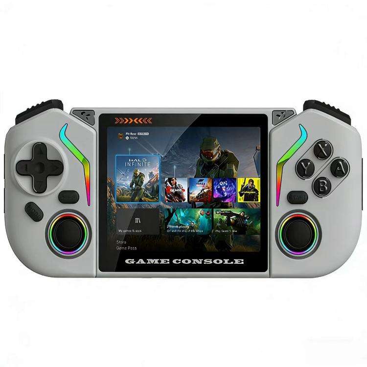 X95 Pro Android 9.0 Handheld Game Console, 3.5 Inch IPS Screen Retro Game Player Support WiFi Vid...