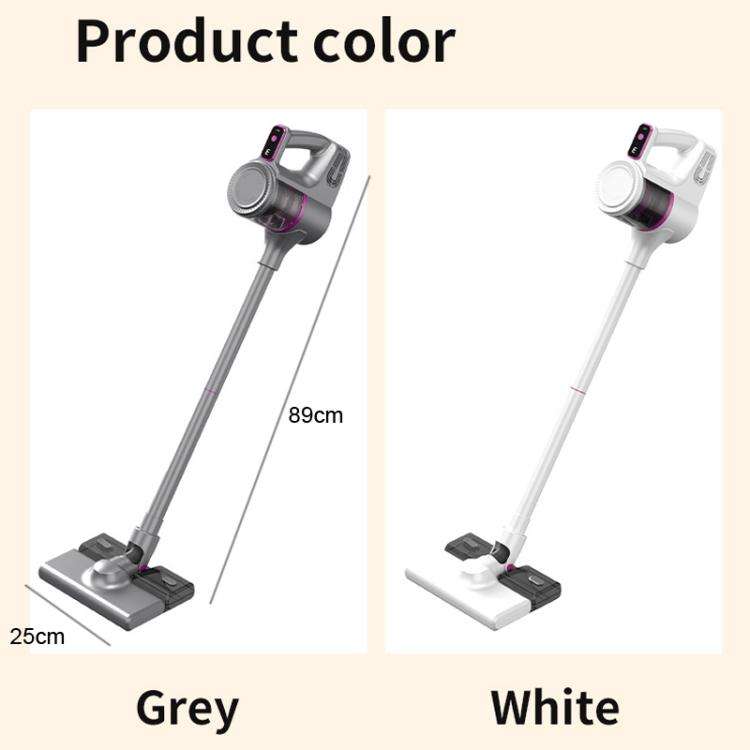 Multifunctional Cordless Handheld Vacuum Cleaner Floor Scrubber Combo(White)