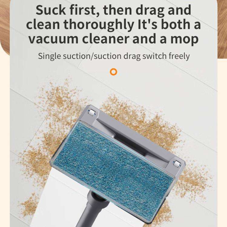 Multifunctional Cordless Handheld Vacuum Cleaner Floor Scrubber Combo(White)