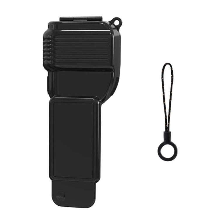 For DJI Osmo Pocket 4 BRDRC Display Lens Cover Gimbal Protective Case(Black)